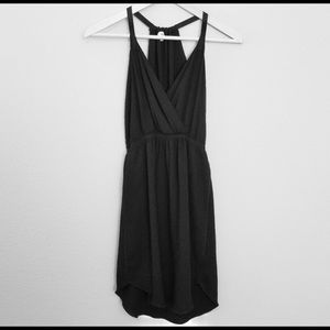 Artizia/Wilfred 100% silk black dress